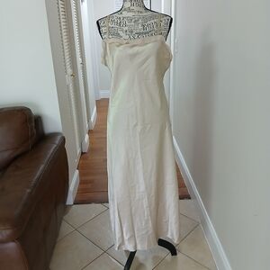 NWT Vera Wang  Ivory Slip‎ Dress